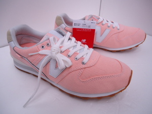 【KCM】NBS-7-25.0★新品★【new balance/ニューバランス】レディース　スニーカー　25.0cm　PEACH PINK　［WL996WCA D］