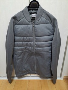 【新品】プーマ/PUMA 中綿×ジャージコンビリブブルゾン Sサイズ GY