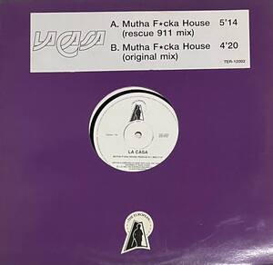 [ 12 / レコード ] La Casa / Mutha F*cka House ( Techno / Hardcore ) The European Records 90年代 テクノ ハードコア