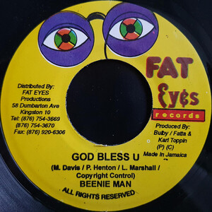 ジャマイカ7 Beenie Man / Chaka Demus God Bless U / Dance Mi Gal none Fat Eyes Records /00080