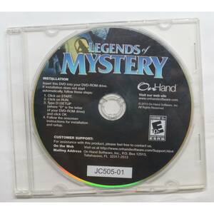 LEGENDS of MYSTERY ( A HIDDEN OBJECT 6 PACK ) 英語版 832228005051 PCゲーム CDのみ