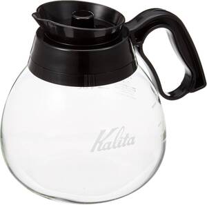 カリタ Kalita コーヒーデカンタ 耐熱ガラス 1.8L ブラック #32003