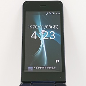 AQUOS ケータイ SH-01J docomo ブルーブラック 送料無料 即決 本体 c07615