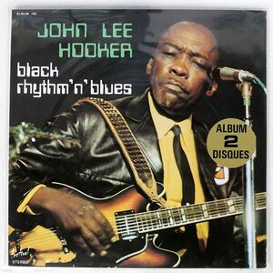 仏 JOHN LEE HOOKER/BLACK RHYTHM’N’ BLUES/DISQUES FESTIVAL ALBUM186 LP