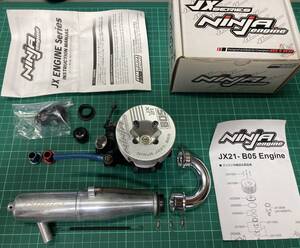 無限精機 JX21-B05 Ninja マフラー付き