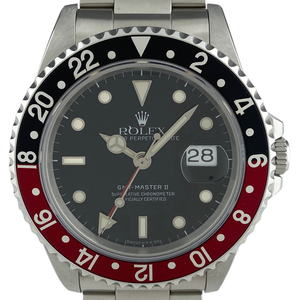 ロレックス ROLEX GMTマスター 2 16710 腕時計 SS 自動巻き ブラック メンズ 【中古】