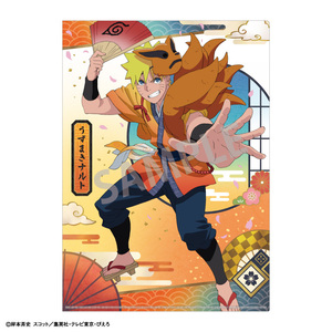 【新品/公式】NARUTO A4シングルクリアファイル うずまきナルト 舞踊 公式グッズ colleize