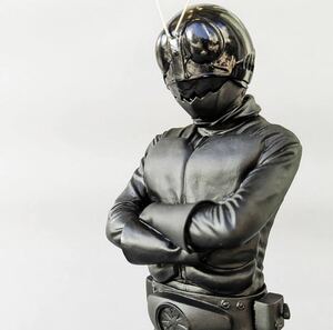 ビリケン商会 仮面ライダー 黒 未塗装 ソフトビニール製 組立 キット billiken