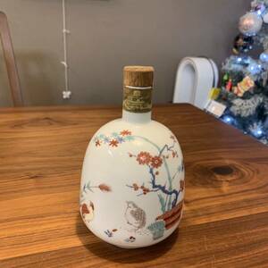 サントリーウイスキーエイジング 15年 有田焼ボトル 岩尾對山窯 未開栓　SUNTORY WHISKY 古酒