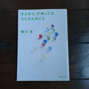 さよならが知っているたくさんのこと 唯川恵 新潮文庫