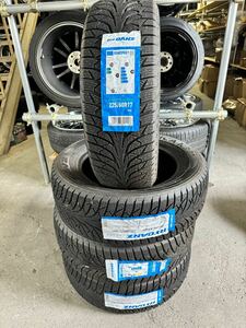 【未使用品！】225/60R17 スタッドレスタイヤ 4本セット RYDANZ SHIBATIRE シバタイヤ 17インチ アルファード エルグランド エクストレイル