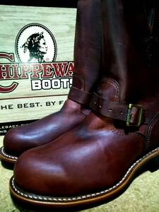 【CHIPPEWA】チペワ 91068 11インチ スチールトゥ エンジニアブーツ 10E (28cm) 11INCH STEEL TOE ENGINEER BOOTS CORDVAN【未使用品】