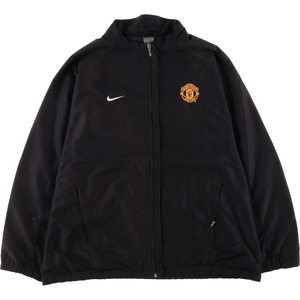 古着 00年代 ナイキ NIKE MANCHESTER UNITED マンチェスターユナイテッド ウインドブレーカー メンズXXL相当 /eaa478925