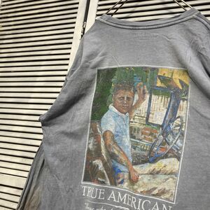 ASSB 1スタ - 芸術 長袖 Tシャツ ロンT アメリカン 絵画 アート 90s 00s ビンテージ アメリカ 古着 ベール 卸 仕入れ