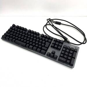 【極美品・動作確認済み】 Logicool G ロジクール G512 LIGHTSYNC RGB メカニカルゲーミングキーボード キーボード カーボン ブラック