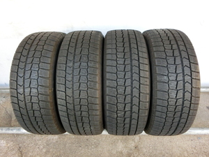 ★ 225/55R17 ★ 4本セット!! ★ DUNLOP ★ WINTER MAXX02　約8分山　2019年製　225/55/17