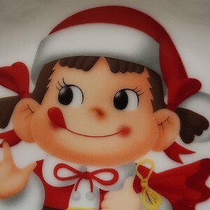 大人気 美品 PEKO SANTA プレート 1997年 メリークリスマス お皿 約15.8cm クリスマスプレート箱付き ペコちゃん 不二家 サンタクロース