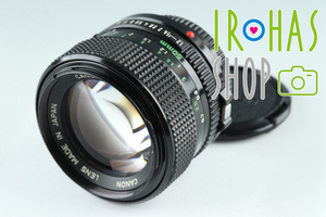 Canon FD 50mm F/1.2 Lens #41658C4
