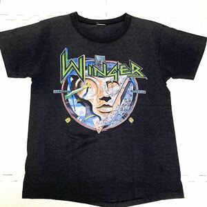 80sビンテージ WINGER Tシャツ バンドTシャツ ウィンガー GUNS N