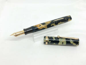 訳あり 5487700 SHEAFFER/シェーファー ライフタイム 万年筆 フラットトップ レバーフィラー式