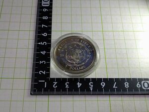 リベリア　プルーフ５ドル硬貨　１９９７年　ダイアナ王妃記念　