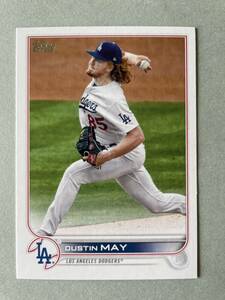 Topps MLB 2022 UPDATE SERIES #US7 DUSTIN MAY ダスティン・メイ Los Angeles Dodgers ロサンゼルス・ドジャース