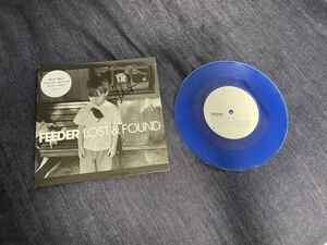 FEEDER 廃盤　アナログ　レコード　7インチ ブルーヴァイナル　LOST & FOUND travis keane coldplay