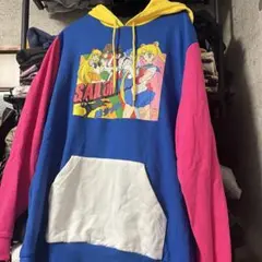 00s セーラームーン　ビックサイズパーカー　フーディー　アニメTシャツ