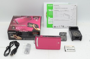 【適格請求書発行】良品 FUJIFILM フジフィルム FinePix Z1000EXR コンパクトデジタルカメラ ピンク 元箱付【アルプスカメラ】240930f