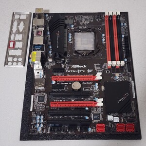 ASRock FATAL1TY H87 PERFORMANCE IOパネル付属 LGA1150 ATXマザーボード 第4世代CPU対応 最新Bios 動作確認済 PCパーツ