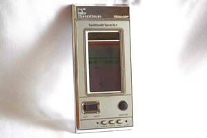 レア物　スピットボール スパーキーNintendo GAME&WATCH Spitball Sparky BU-201　動作品