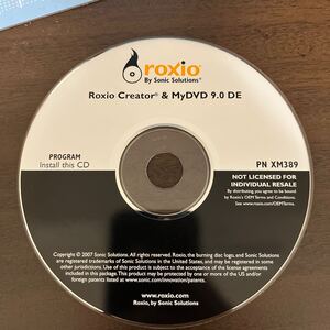 Roxio Creator & My DVD 9.0 DE