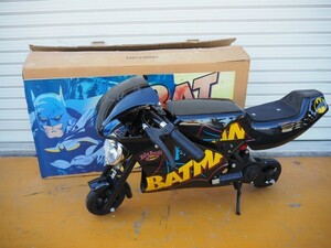 4N231023　BATMAN バットマン 電動ポケバイク ZR125 箱付 保管品/未確認/ジャンク/現状品