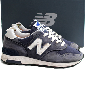 USA製★ニューバランス NEW BALANCE★ローカットスニーカー US6=24 M1400CSE レザー メッシュ メンズ ネイビー i-725