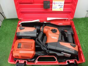 6.0Aバッテリー2個★HILTI ハンマードリル 充電式 TE30-A36 コンクリート 穴あけ ハツリ 中古美品 240808