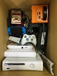 【ジャンク】 ゲーム機器 セット ⑤ 検索： 本体 ハード XBOX360 WIIU PSVITA GC ファミコンミニ wa◇56