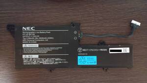 部ＢＡＴ115　バッテリー　NEC PC-VP-BP126　残70％　ジャンク扱い