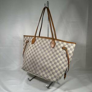 ルイヴィトン LOUIS VUITTON ネヴァーフルMM トートバッグ ダミエ・アズール ファッション レディース (RB-045)