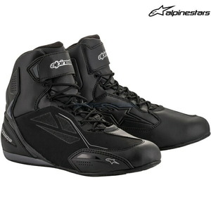 在庫あり alpinestars アルパインスターズ レディース STELLA FASTER-3 DRYSTAR SHOE カラー:BLACK SILVER(119) サイズ:7/24.5cm