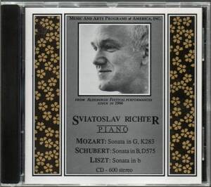 M&A☆リヒテル/モーツァルト,シューベルト&リスト～FROM ALDEBURGH FESTIVAL PERFORMANCES GIVEN IN 1966☆SVIATOSLAV RICHTER☆