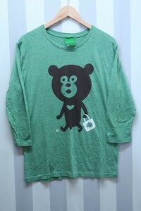 2-4561A/BEAMS 7分袖Tシャツ ビームス 送料200円 