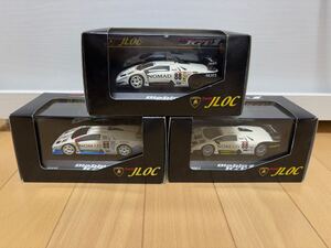 ランボルギーニ ディアブロ JGT-1 JLOC JGTC GPコレクション 1/43 3台セット EBBRO Lamborghini Diablo ミニカー エブロ 京商 スーパーGT