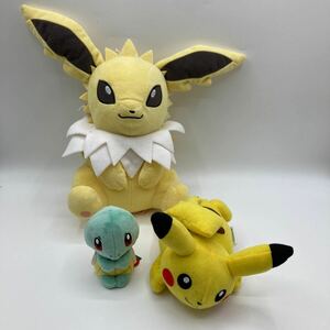 ポケモン　ポケットモンスター　ぬいぐるみ　ピカチュウ　ゼニガメ　サンダース　ポケモンセンター　ポケセン　SEGA Pokemon 