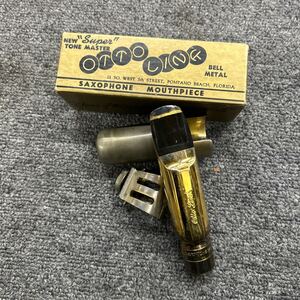 01659 OTTO LINK オットーリンク NEW SUPER TONE MASTER 8★ テナーサックス用 マウスピース USA刻印 | 現状品　動作未確認 保管品