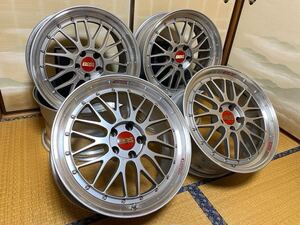 BBS LM 19インチ 5H114.3 LM118H LM196 正規品 希少9J通し 深リム VIP 車高短 クラウン レクサス アルファード レガシィ GT-R 4WDにも