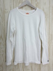 HOLLYWOOD RANCH MARKET/ハリウッドランチマーケット：長袖カットソー サーマル ストレッチ ラグラン サイズ2 ユニセックス 中古/USED