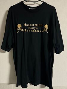 マスターマインドX東京リベンジャーズ　mastermind tokyo revengers コラボTシャツ　M 美品　正規品 ブラック