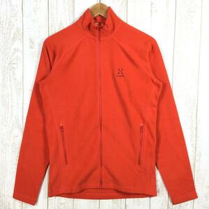 MENs S ホグロフス アストロ ジャケット Astro Jacket マイクロ フリース HAGLOFS 604456 オレンジ系