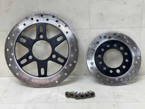 NSRminiで使用 純正 F.R ディスクローター 専用ネジ付き RS50 HRC NSR50 NSR80 AC10 HC06 NSF100 モンキー