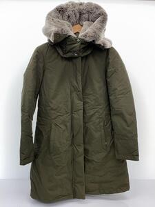 Woolrich◆ロングダウンジャケット/XS/コットン/KHK